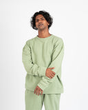 Oversized Pistachio Sweatshirt - Lightweight