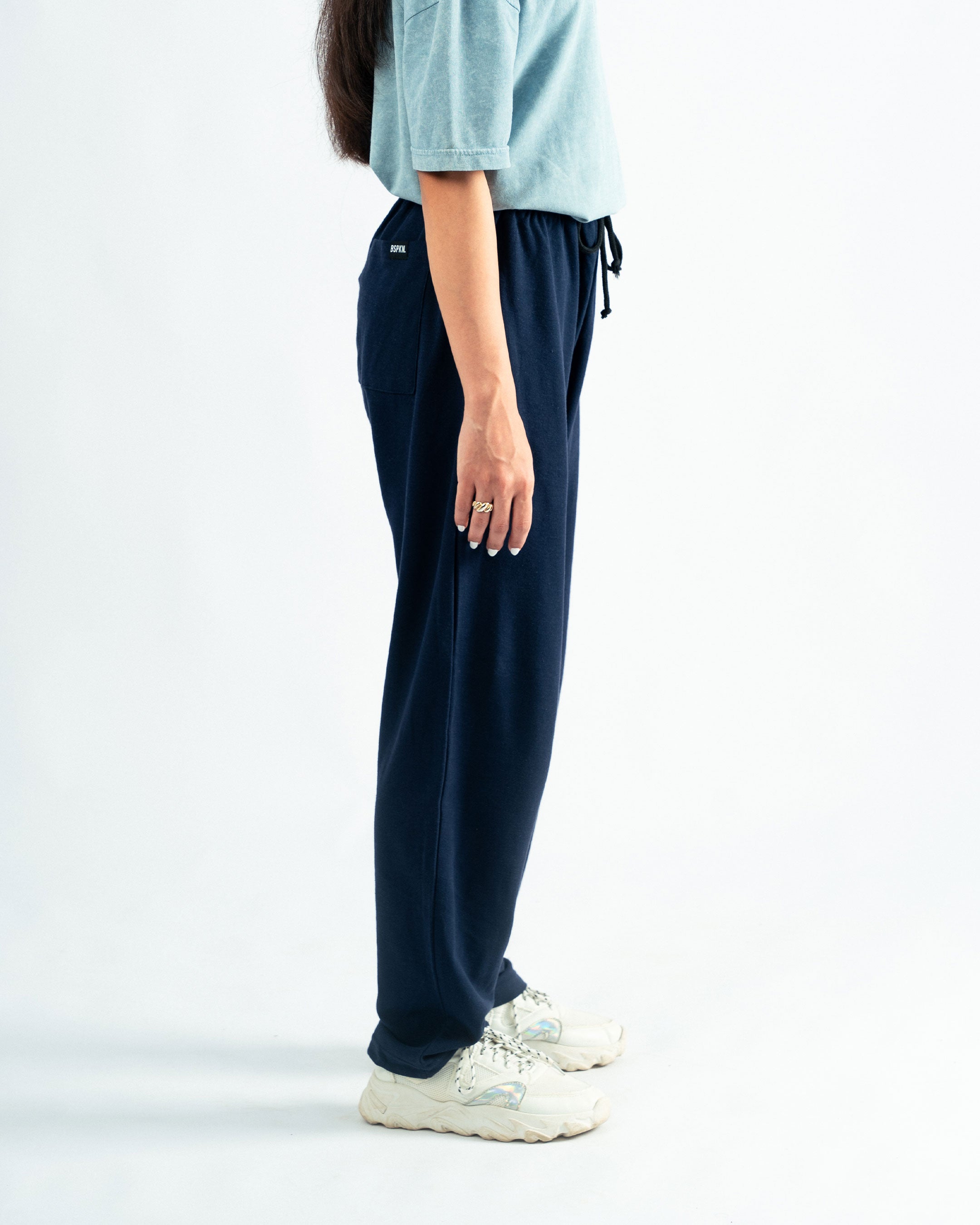 Navy Blue Trouser - Relaxed Fit