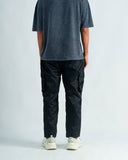 Black Parachute Cargo Trouser - Relaxed Fit