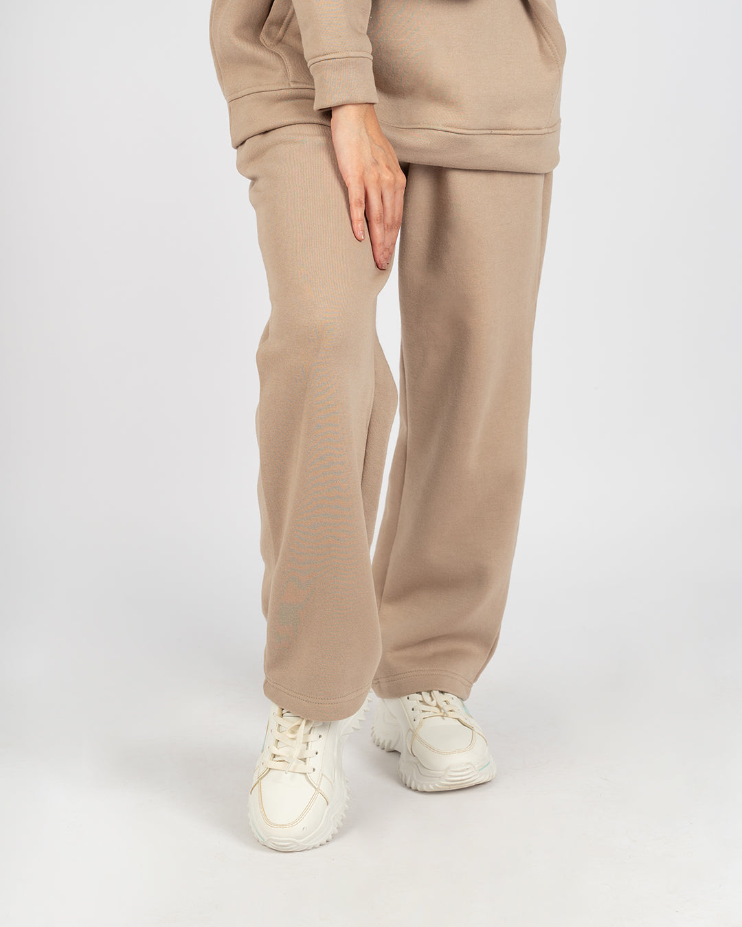 Oversized Beige Trouser - Relaxed Fit
